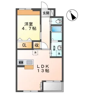 ルミエール【2階】の間取り