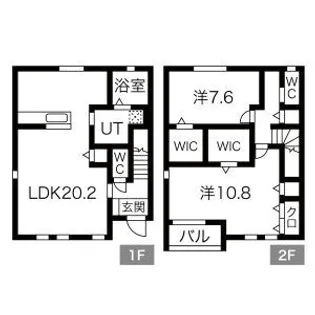 LIBERTA【1階】の間取り