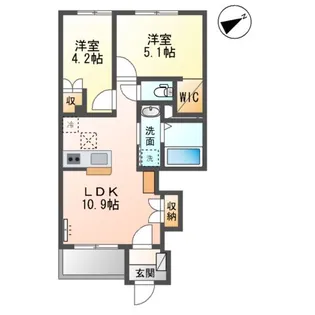 サンクチュアリ【1階】の間取り