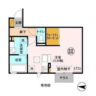 ルミウス【1階】の間取り