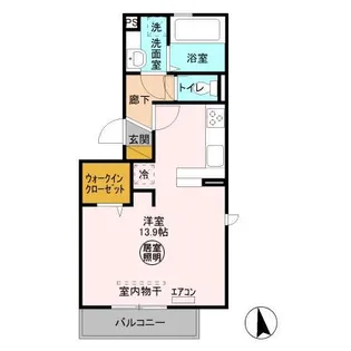 エスペランサ【2階】の間取り