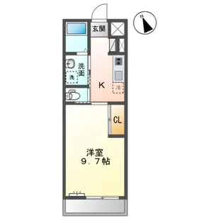 ハピネス【2階】の間取り