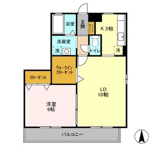 エクセル青葉【3階】の間取り