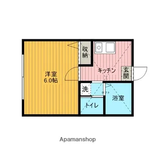 アザレ町田【2階】の間取り