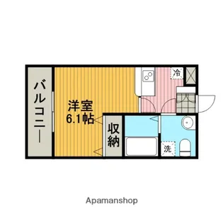 S−FORT玉川学園前【4階】の間取り
