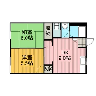 ヴェルドミールⅠ番館【1階】の間取り
