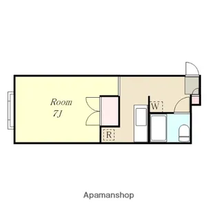クローブハウス【2階】の間取り