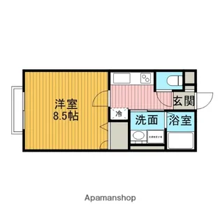 さくら弐番館【1階】の間取り