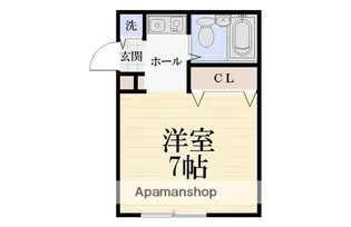 キャレット中町【2階】の間取り