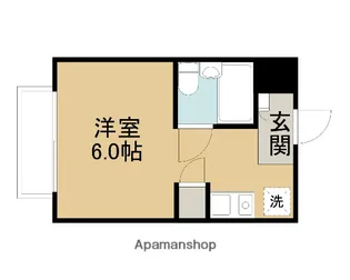 ユウパレス南橋本【1階】の間取り