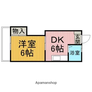 旭町ビル【3階】の間取り