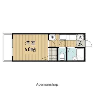 シェトワ【202号室】の間取り