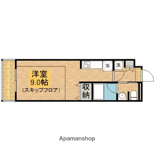 クオーレ【3階】の間取り