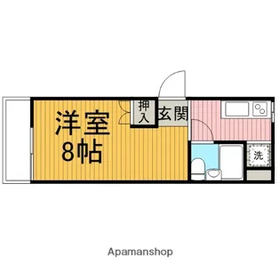 玉川パールメゾン【101号室】の間取り