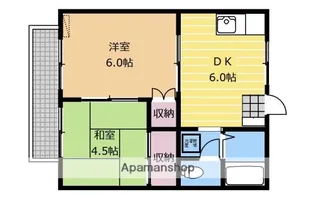 エンドレスハイツ【203号室】の間取り