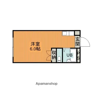 エストディオ町田【2階】の間取り