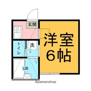 フローラ共和【1階】の間取り