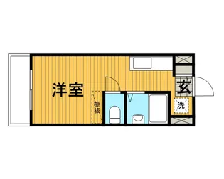 コスモス町田【B101号室】の間取り