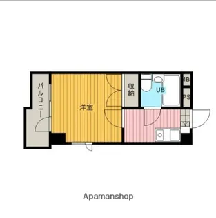 エクセレントプラザ町田【401号室】の間取り