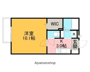 SPRUCE【2階】の間取り