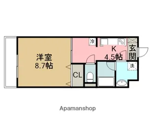 ベルコリーヌ【2階】の間取り