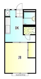 フェリース【2階】の間取り
