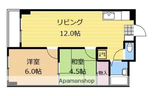 グリーンハイムたかはしⅠ【203号室】の間取り