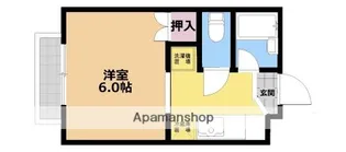 セシール渋谷【203号室】の間取り