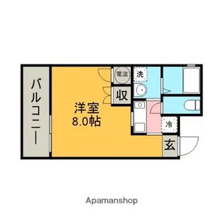 神奈川県相模原市緑区西橋本1丁目【マンション】の間取り