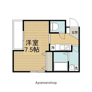 ピサンリコート淵野辺【4階】の間取り