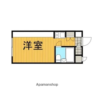 ドミール玉川学園【△210号室】の間取り
