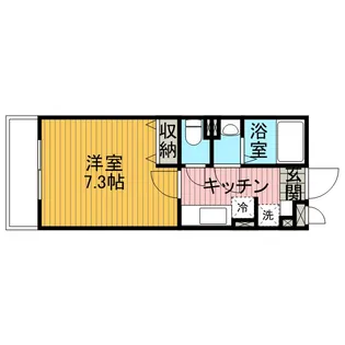 ヴィオレ南町田【2階】の間取り
