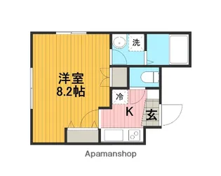ヒルズ南台【1階】の間取り