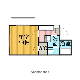 アスティオン相模台【1階】の間取り