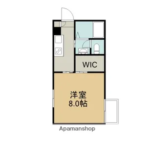 ディアス広袴【101号室】の間取り