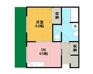 メイトチヨダ【-1階】の間取り