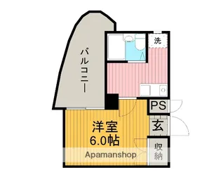 センチュリーハイツ三徳【3階】の間取り