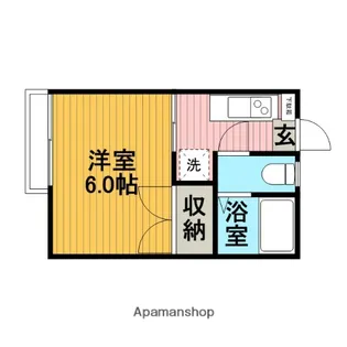 シャインコート【2階】の間取り