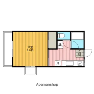 MOSハイム【101号室】の間取り