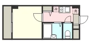 1Kの間取り画像