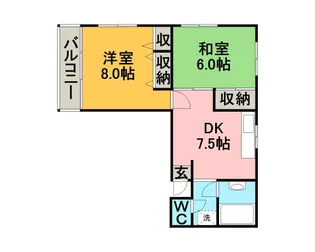 エリーズハウス【3階】の間取り