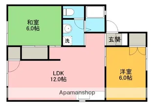 セジュール星が丘【1階】の間取り