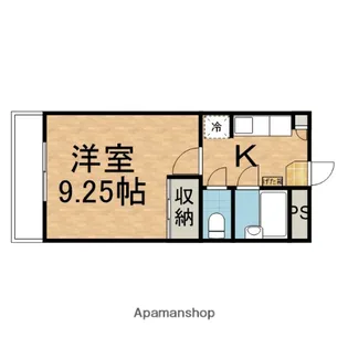 グリーンテラス木下【3階】の間取り