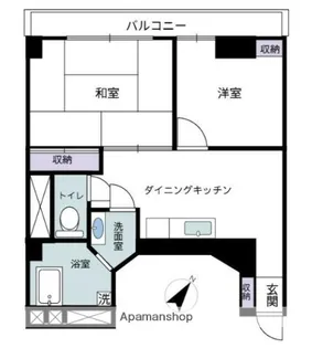 東海町田マンション(分譲)【6階】の間取り