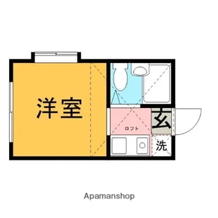 カーメルヴィラⅡ【2階】の間取り