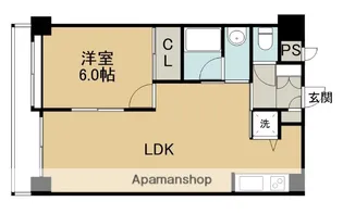 藤ビル【8階】の間取り