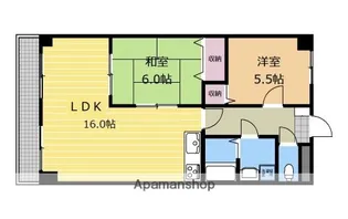 メゾン・ド・玉川学園【102号室】の間取り
