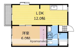 ベルデカーサ【201号室】の間取り
