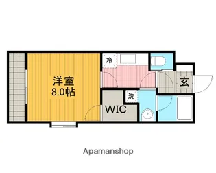 シエルブルー【4階】の間取り