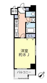 グランヴァンウエストヴィル町田【9階】の間取り